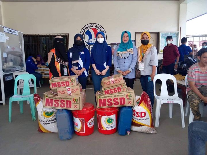 𝗟𝗢𝗢𝗞: MSSD provided relief package comprised of food and non-food items ...